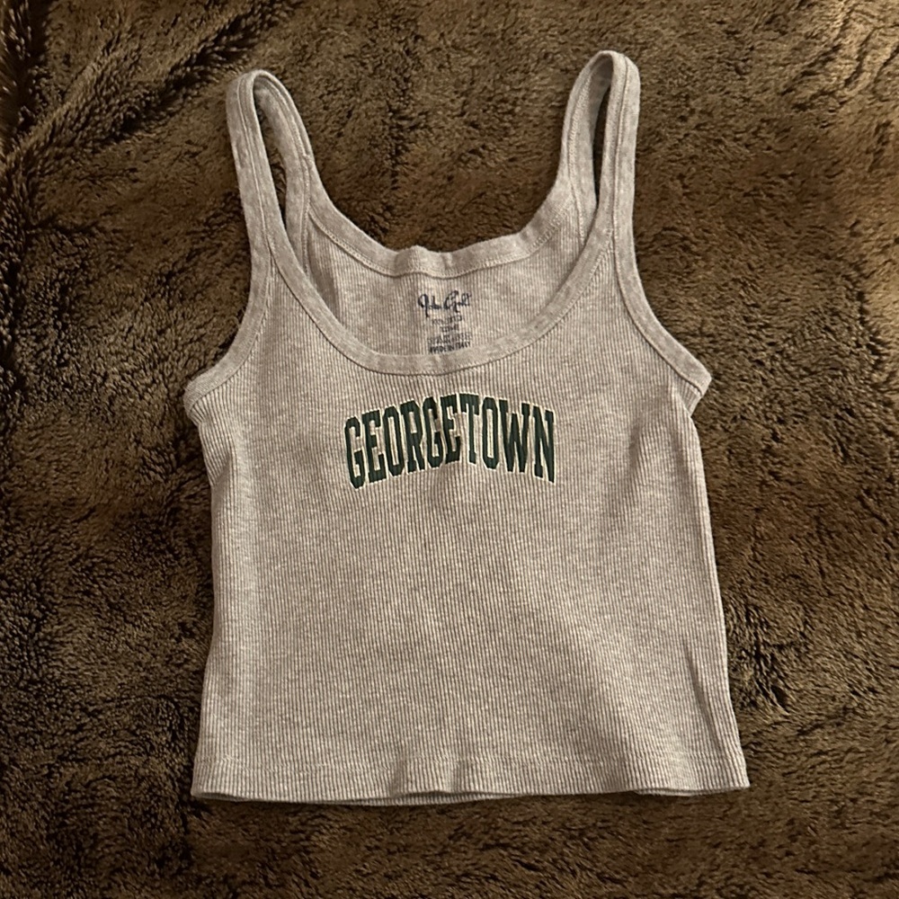 Brandy Melville Tank Top with Georgetown Print